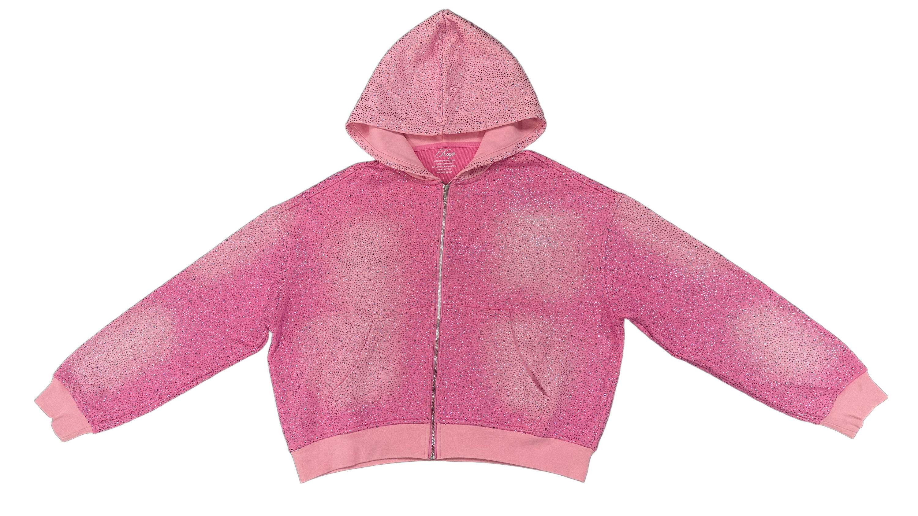 PINK ACID EMBELLISHED JACKET – KNIP